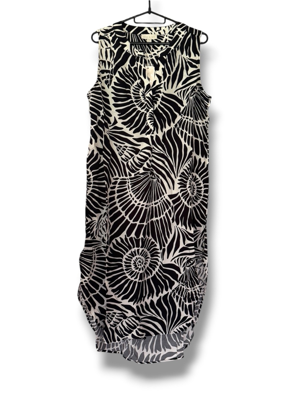 Alex & Lili Tunic Split Neck Dress